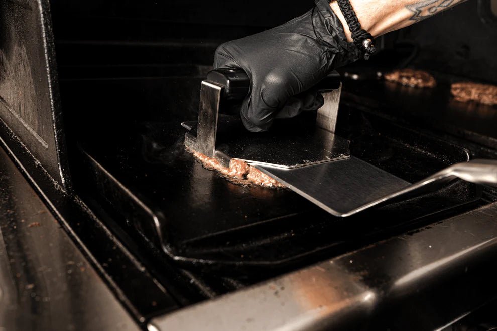 Broil King Smash Burgerpresse aus Edelstahl - grillstir.comBroil King Smash Burgerpresse aus EdelstahlGrillzubehörBroil Kinggrillstir.com