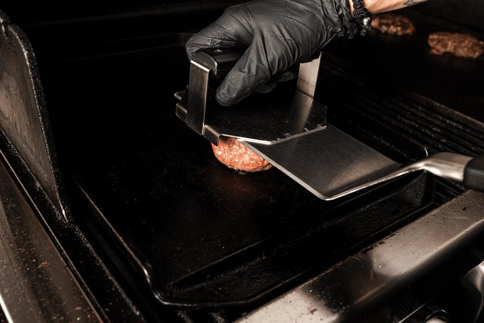 Broil King Smash Burgerpresse aus Edelstahl - grillstir.comBroil King Smash Burgerpresse aus EdelstahlGrillzubehörBroil Kinggrillstir.com