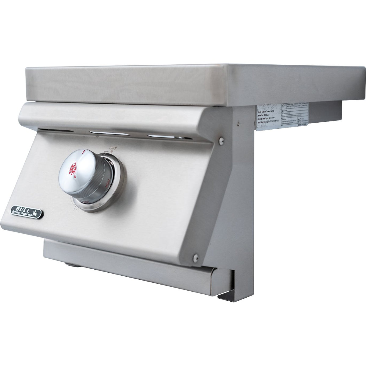 Bull Seitenbrenner Pro mit drehbarem Rost Built - In - grillstir.comBull Seitenbrenner Pro mit drehbarem Rost Built - InBullgrillstir.comBU60018CE