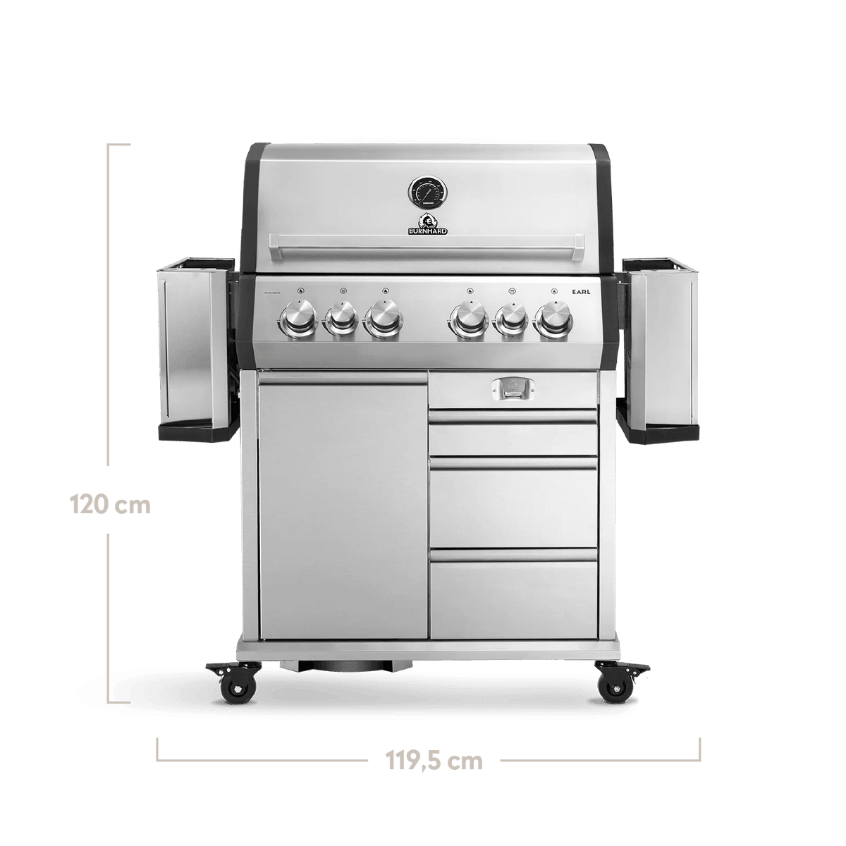 Burnhard Big EARL Premium - Gasgrill 4 - Brenner Edelstahl mit Edelstahlrost - grillstir.comBurnhard Big EARL Premium - Gasgrill 4 - Brenner Edelstahl mit EdelstahlrostGrillBurnhardgrillstir.com