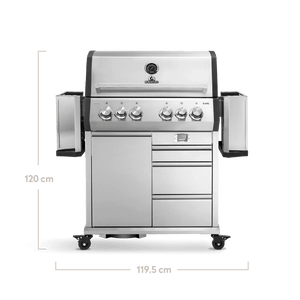 Burnhard Big EARL Premium - Gasgrill 4 - Brenner Edelstahl mit Gusseisenrost - grillstir.comBurnhard Big EARL Premium - Gasgrill 4 - Brenner Edelstahl mit GusseisenrostGrillBurnhardgrillstir.com