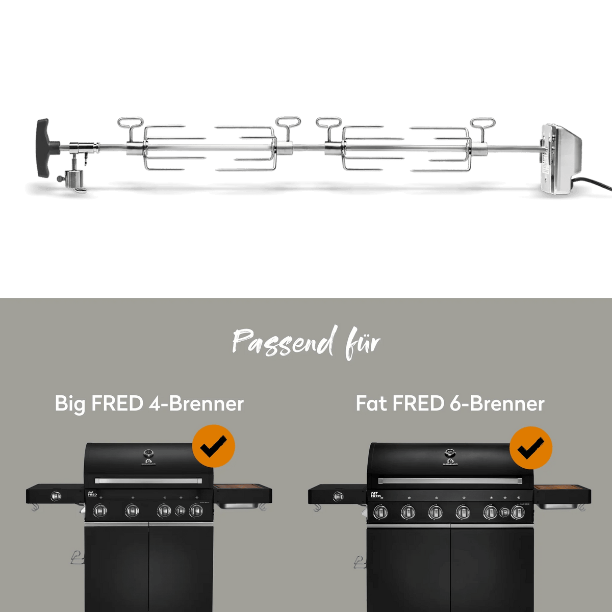 Burnhard Drehspieß Big FRED & Fat FRED - grillstir.comBurnhard Drehspieß Big FRED & Fat FREDGrillzubehörBurnhardgrillstir.com