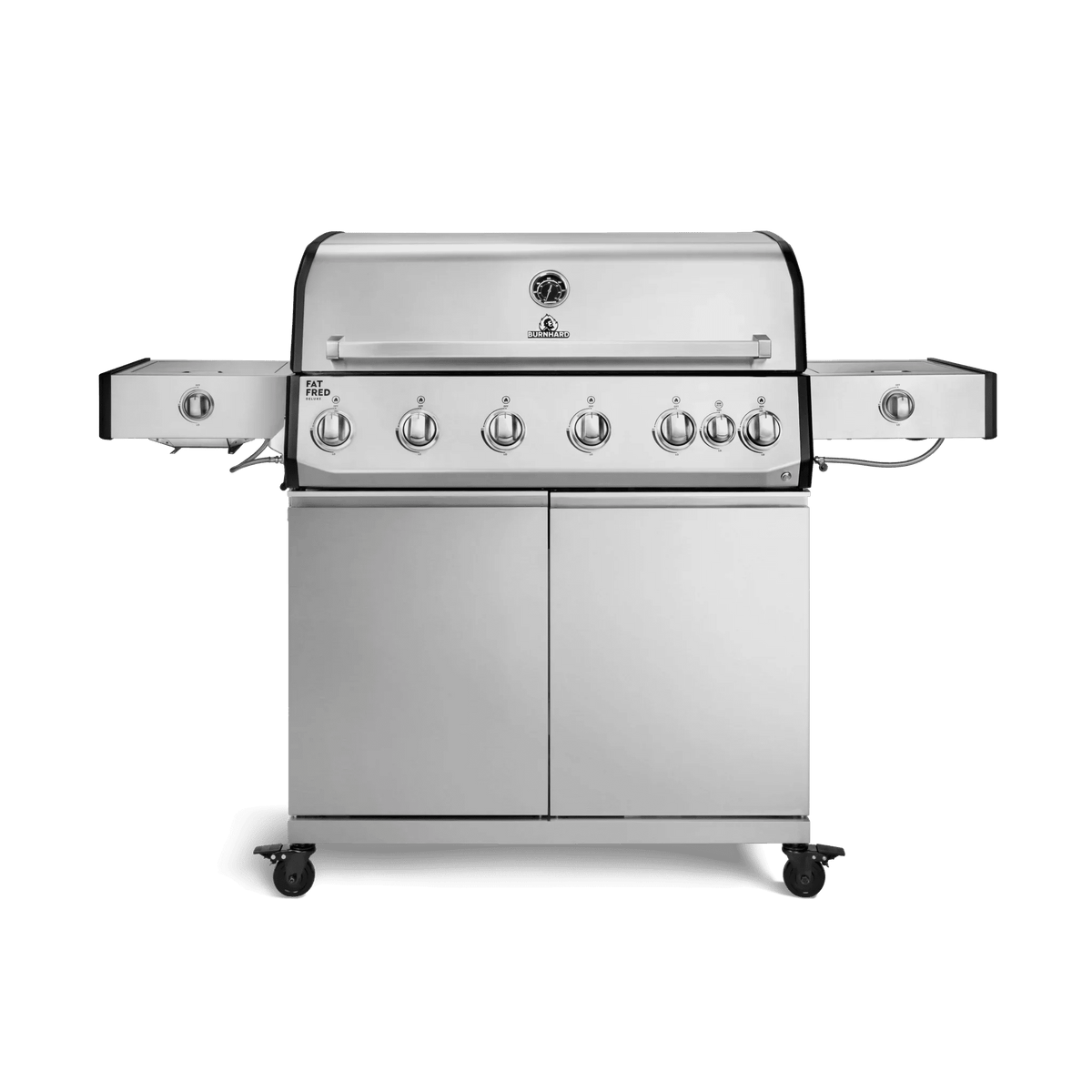 Burnhard Fat FRED Deluxe+ Gasgrill 6 - Brenner Edelstahl mit Edelstahlrost Series 4 - grillstir.comBurnhard Fat FRED Deluxe+ Gasgrill 6 - Brenner Edelstahl mit Edelstahlrost Series 4Burnhardgrillstir.com