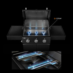 Burnhard FRED Base Gasgrill 3 - Brenner mit Gusseisenrost Series 4 - grillstir.comBurnhard FRED Base Gasgrill 3 - Brenner mit Gusseisenrost Series 4Burnhardgrillstir.com