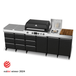 Burnhard GRANT Station - Modularer Gasgrill 4 - Brenner mit Schubladen und Edelstahlrost - grillstir.comBurnhard GRANT Station - Modularer Gasgrill 4 - Brenner mit Schubladen und EdelstahlrostAußenkücheBurnhardgrillstir.com