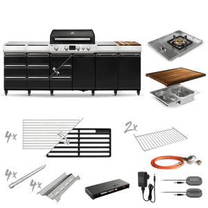 Burnhard GRANT Station - Modularer Gasgrill 4 - Brenner mit Schubladen und Gusseisenrost - grillstir.comBurnhard GRANT Station - Modularer Gasgrill 4 - Brenner mit Schubladen und GusseisenrostAußenkücheBurnhardgrillstir.com