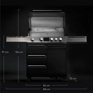 Burnhard GRANT Upgrade - Modularer Gasgrill 4 - Brenner mit Türen und Edelstahlrost - grillstir.comBurnhard GRANT Upgrade - Modularer Gasgrill 4 - Brenner mit Türen und EdelstahlrostGrillBurnhardgrillstir.com