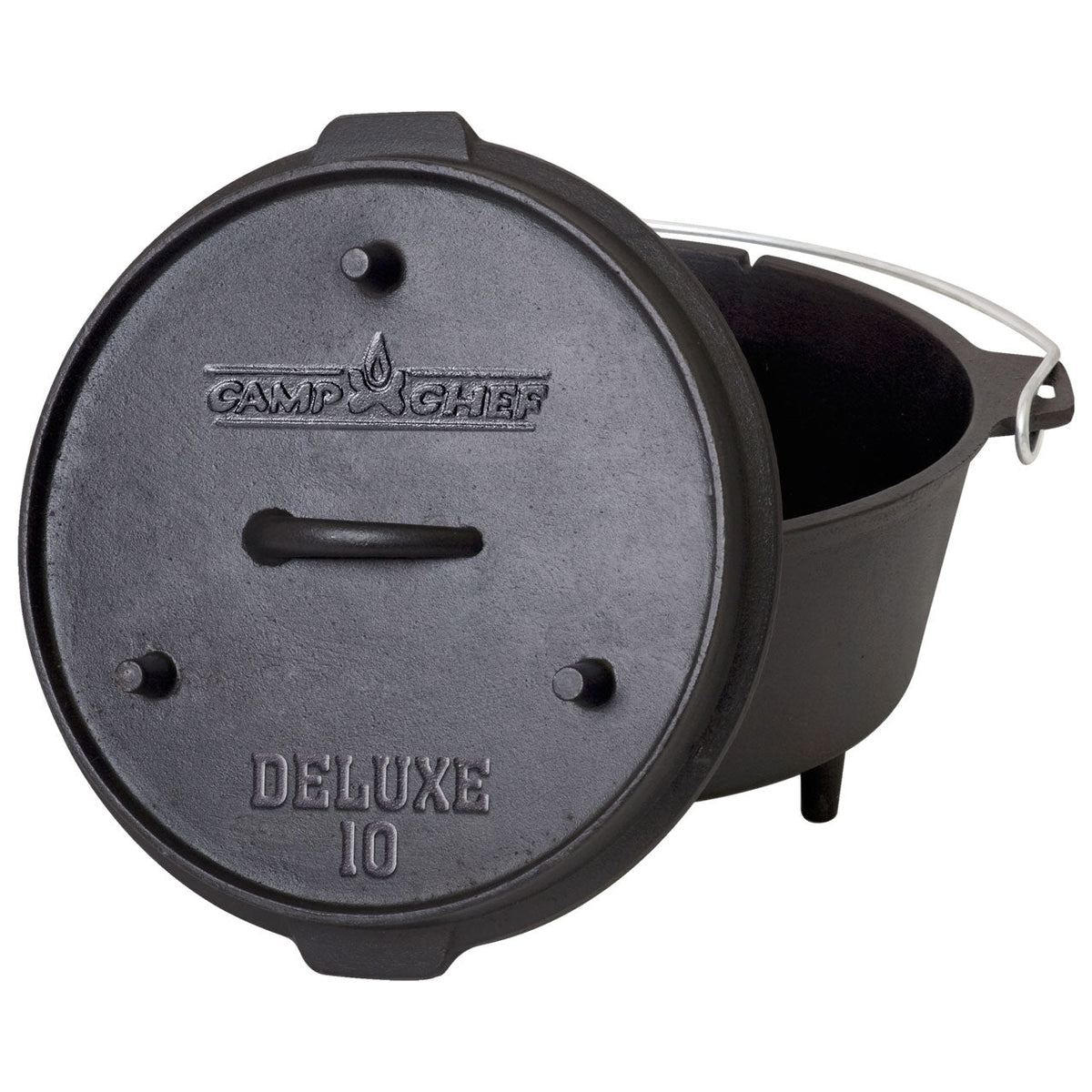 Camp Chef Dutch Oven Deluxe, 10" - grillstir.comCamp Chef Dutch Oven Deluxe, 10"Camp Chefgrillstir.comCC - DO10EU0033246216058