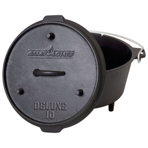 Camp Chef Dutch Oven Deluxe, 10" - grillstir.comCamp Chef Dutch Oven Deluxe, 10"Camp Chefgrillstir.comCC - DO10EU0033246216058