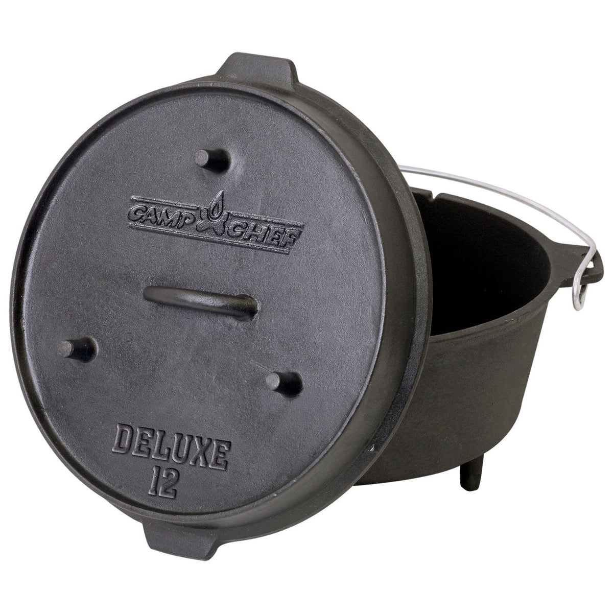 Camp Chef Dutch Oven Deluxe, 12" - grillstir.comCamp Chef Dutch Oven Deluxe, 12"Camp Chefgrillstir.comCC - DO12EU0033246216065