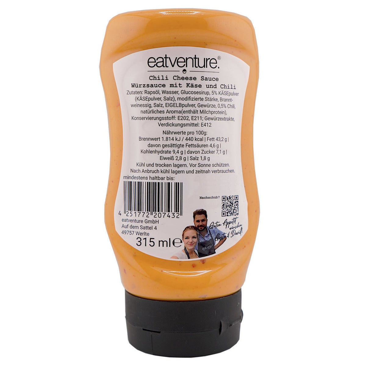 Chili Cheese Sauce, 315ml - grillstir.comChili Cheese Sauce, 315mlGrillsauceEatventuregrillstir.com