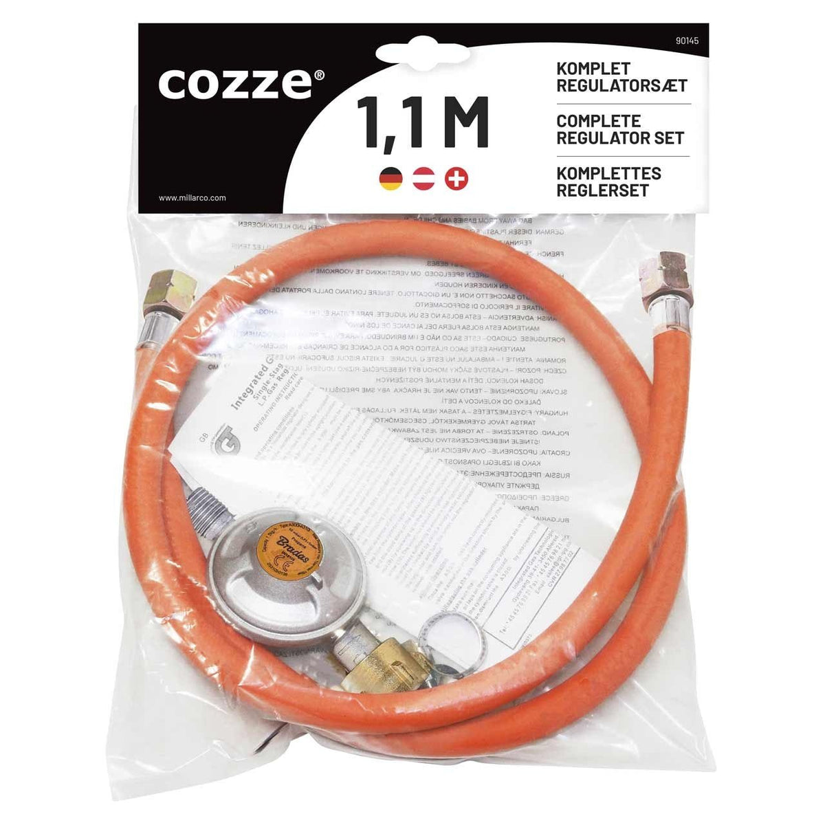 COZZE Regler + Schlauch - grillstir.comCOZZE Regler + SchlauchCOZZEgrillstir.comco_901455708614901458