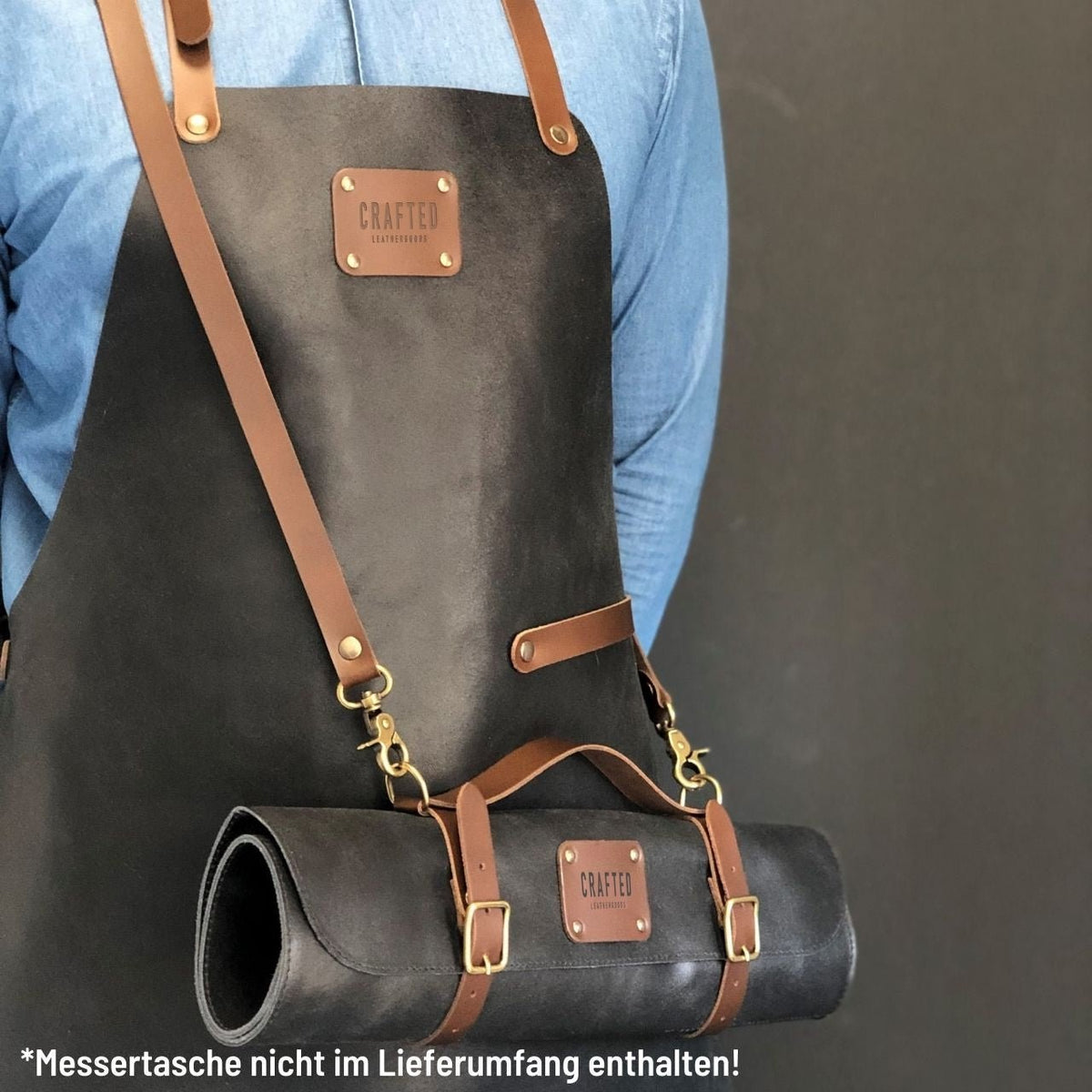 Crafted Lederschürze, Schwarz - grillstir.comCrafted Lederschürze, SchwarzCraftedgrillstir.com8868717446047886871