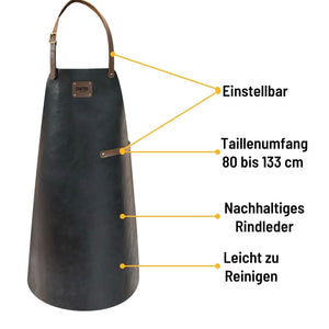 Crafted Lederschürze, Schwarz - grillstir.comCrafted Lederschürze, SchwarzCraftedgrillstir.com8868717446047886871