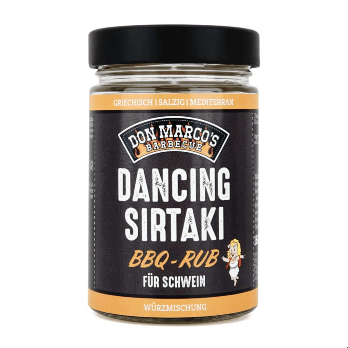 Don Marco´s Dancing Sirtaki, 160g Glass - grillstir.comDon Marco´s Dancing Sirtaki, 160g GlassDon Marco'sgrillstir.com