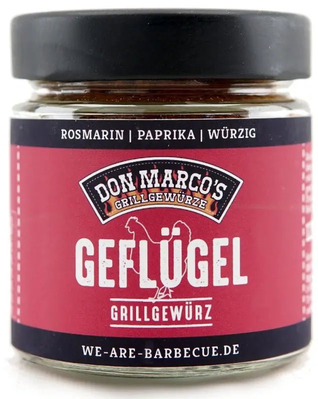 Don Marcos Geflügel, 125g Glas - grillstir.comDon Marcos Geflügel, 125g GlasGewürzeDon Marco'sgrillstir.com