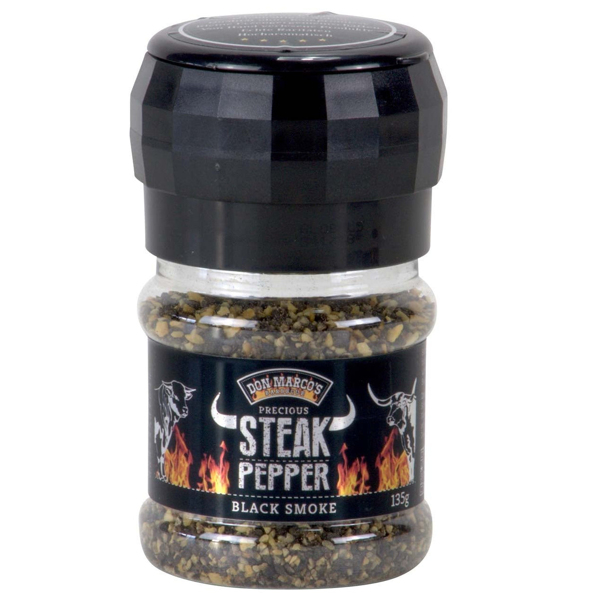 Don Marco´s Precious Steak Pepper Black Smoke - grillstir.comDon Marco´s Precious Steak Pepper Black SmokeDon Marco'sgrillstir.comsm110 - 001 - 1354260266353852