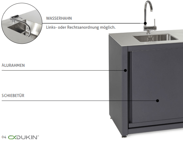 Dukin Outdoorküchen CookOUT® Blank 195 - grillstir.comDukin Outdoorküchen CookOUT® Blank 195Dukingrillstir.com