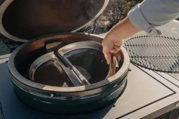 Big Green Egg Dauerhaftes Tropfschalen-Kit, Groß