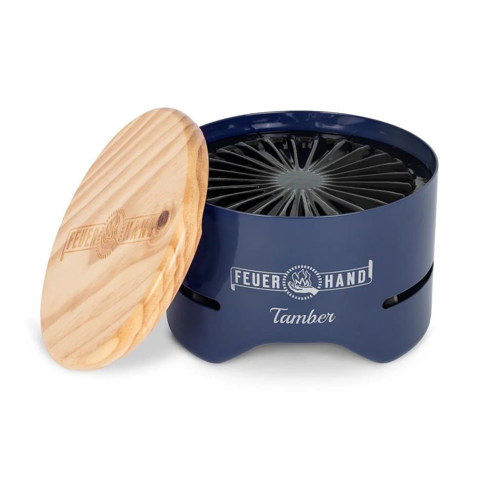 Feuerhand Tamber Tischgrill, Kobaltblau - grillstir.comFeuerhand Tamber Tischgrill, KobaltblauFeuerhandgrillstir.com