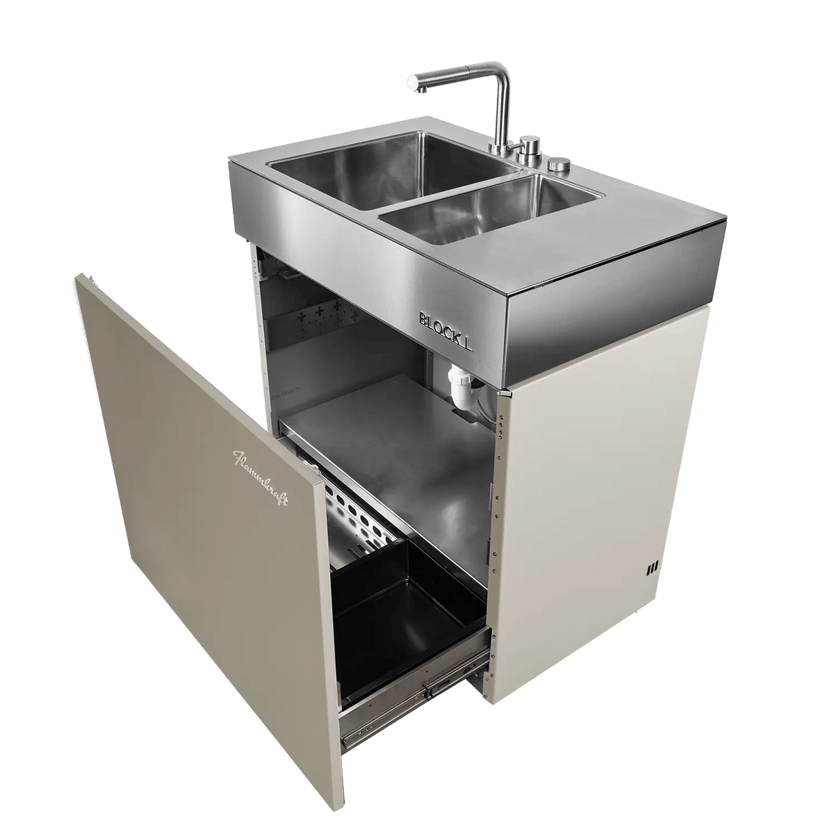 Flammkraft Block L, Taupe - grillstir.comFlammkraft Block L, TaupeFlammkraftgrillstir.com