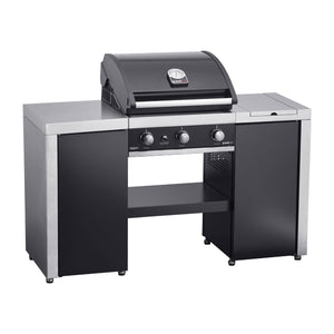 Grandhall Premium G3 Island, Schwarz, 3 Brenner mit Seitenbrenner - grillstir.comGrandhall Premium G3 Island, Schwarz, 3 Brenner mit SeitenbrennerGrandhallgrillstir.comK03000217B8719324696326