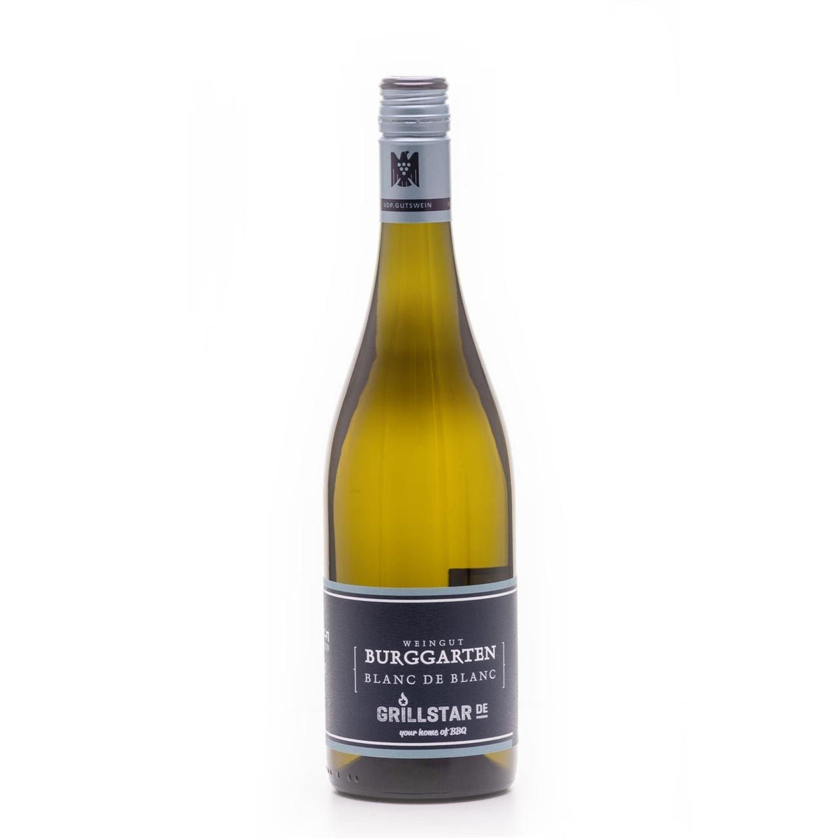 Grillstar Blanc de Blanc - Weingut Burggarten - Weißwein - grillstir.comGrillstar Blanc de Blanc - Weingut Burggarten - WeißweinGrillstargrillstir.com23 - 21 - G4260224820211