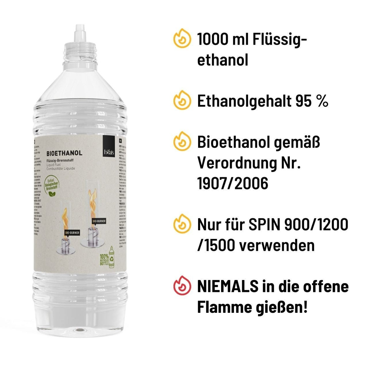 Höfats Bioethanol, 1L - grillstir.comHöfats Bioethanol, 1LHöfatsgrillstir.comH005174064251005173