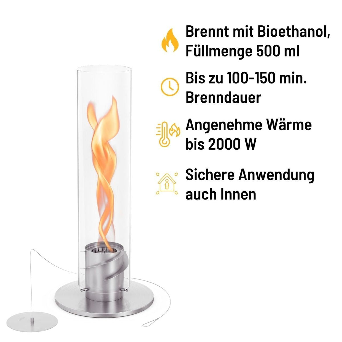 Höfats Spin 1200 Tischfeuer silber - grillstir.comHöfats Spin 1200 Tischfeuer silberHöfatsgrillstir.comH006954064251006958