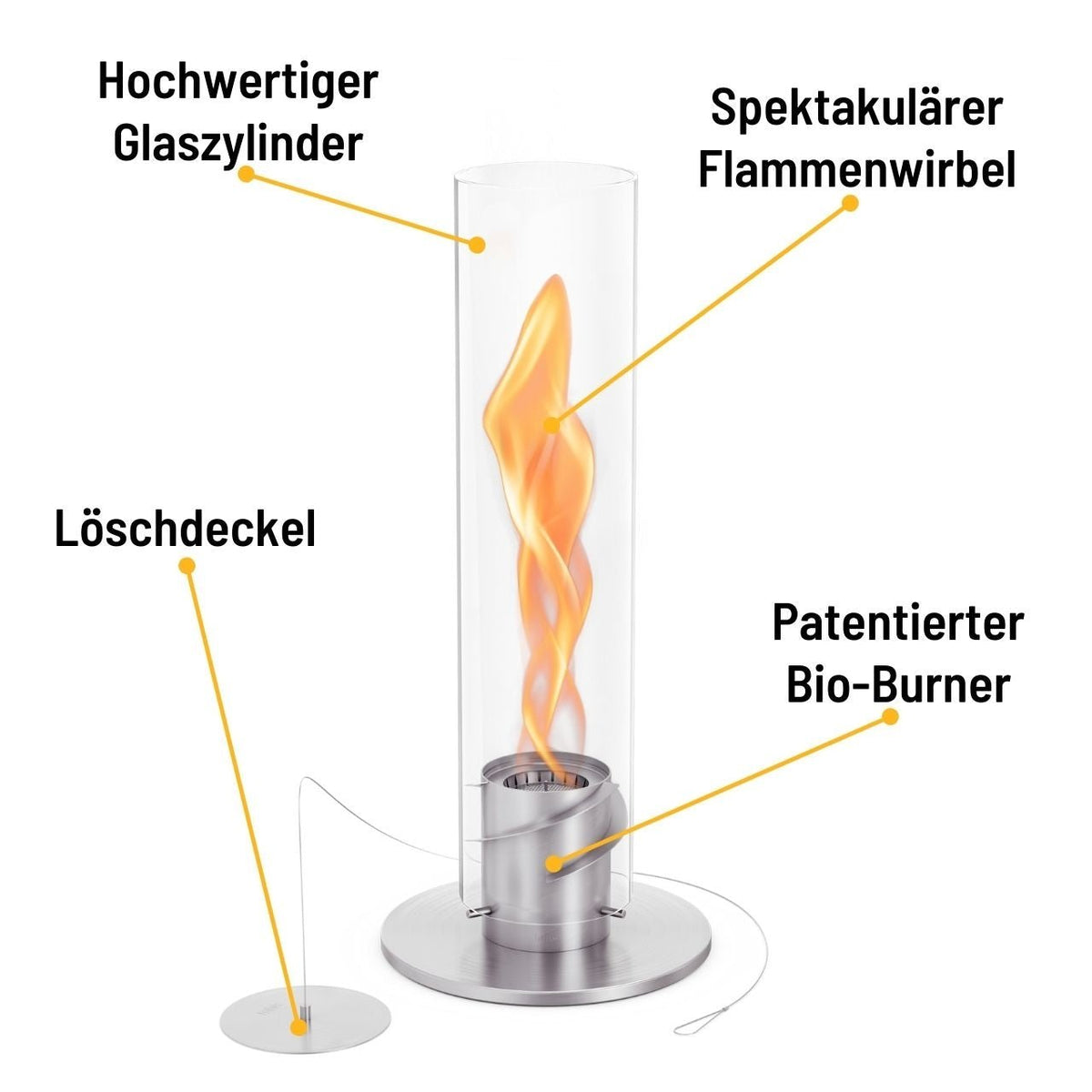 Höfats Spin 900 Tischfeuer silber - grillstir.comHöfats Spin 900 Tischfeuer silberHöfatsgrillstir.comH006914064251006910