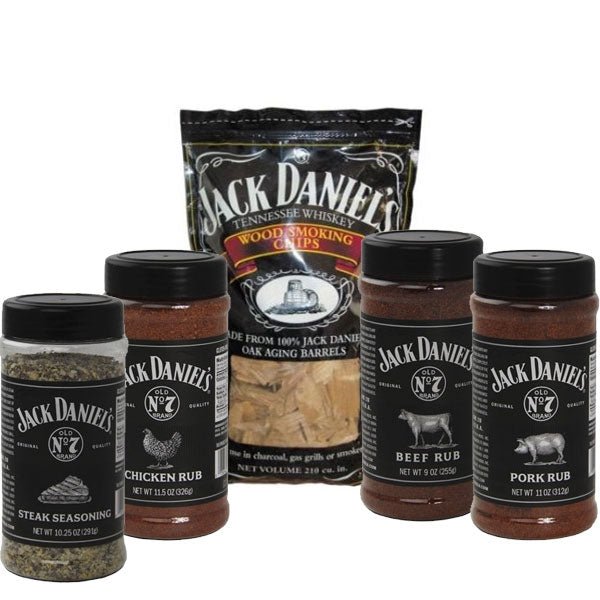 Jack Daniel´s BBQ Wood & Gewürz Rub Set - grillstir.comJack Daniel´s BBQ Wood & Gewürz Rub SetJack Daniel'sgrillstir.comJDBBWRS4260415230362
