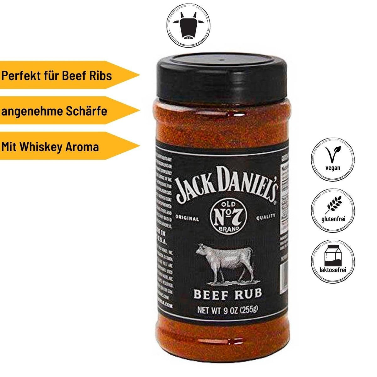 Jack Daniel's Beef Rub, 255g - grillstir.comJack Daniel's Beef Rub, 255gJack Daniel'sgrillstir.comJD - BR0078342017611