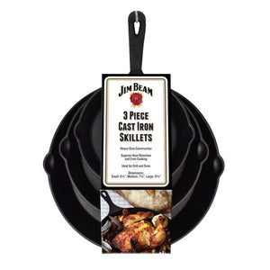 Jim Beam Gusspfannen 3er Set - grillstir.comJim Beam Gusspfannen 3er SetGrillstargrillstir.comjb701731