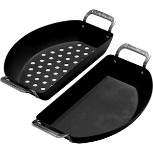 KamadoJoe Halbmond Pfannen Set - grillstir.comKamadoJoe Halbmond Pfannen SetGrillzubehörKamado Joegrillstir.com