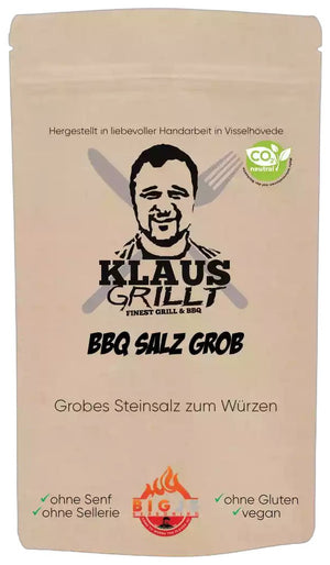 Klaus Grillt - BBQ Salz grob - grillstir.comKlaus Grillt - BBQ Salz grobGewürzeKlaus Grilltgrillstir.com