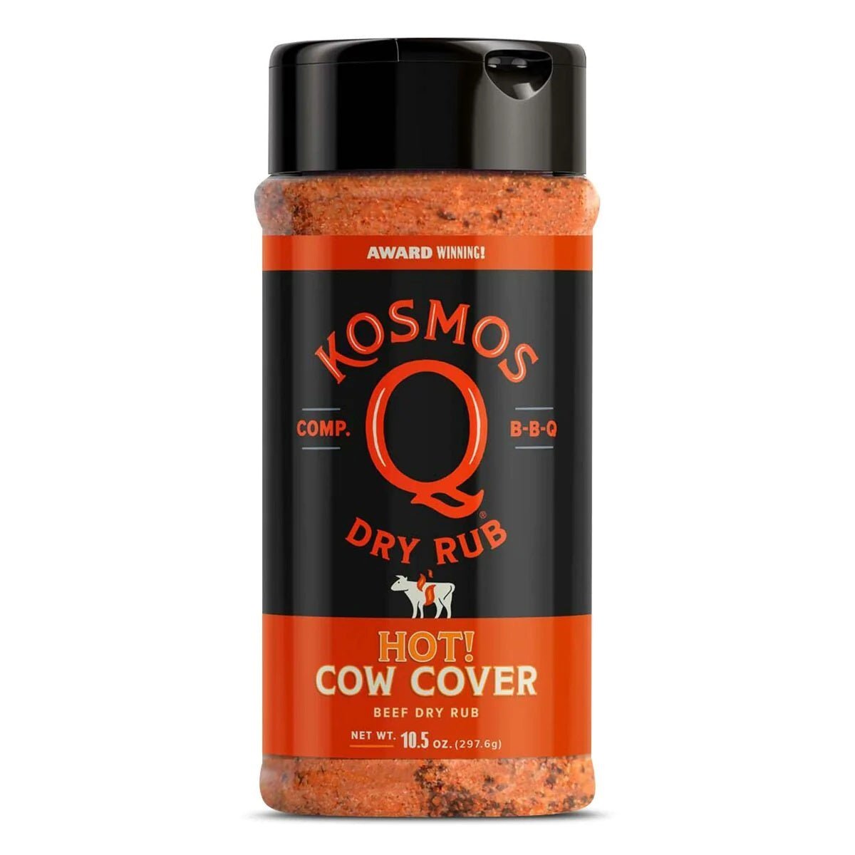 Kosmos Q Cow Cover HOT Rub - 10.5 oz - grillstir.comKosmos Q Cow Cover HOT Rub - 10.5 ozKosmos Qgrillstir.com