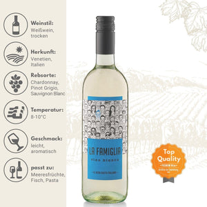 LA FAMIGLIA "Vino Bianco" Weißwein - grillstir.comLA FAMIGLIA "Vino Bianco" WeißweinLA FAMIGLIAgrillstir.com1052048003969009888