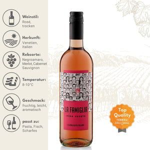 LA FAMIGLIA "Vino Rosato" Rosé - grillstir.comLA FAMIGLIA "Vino Rosato" RoséLA FAMIGLIAgrillstir.com1052058003969009925
