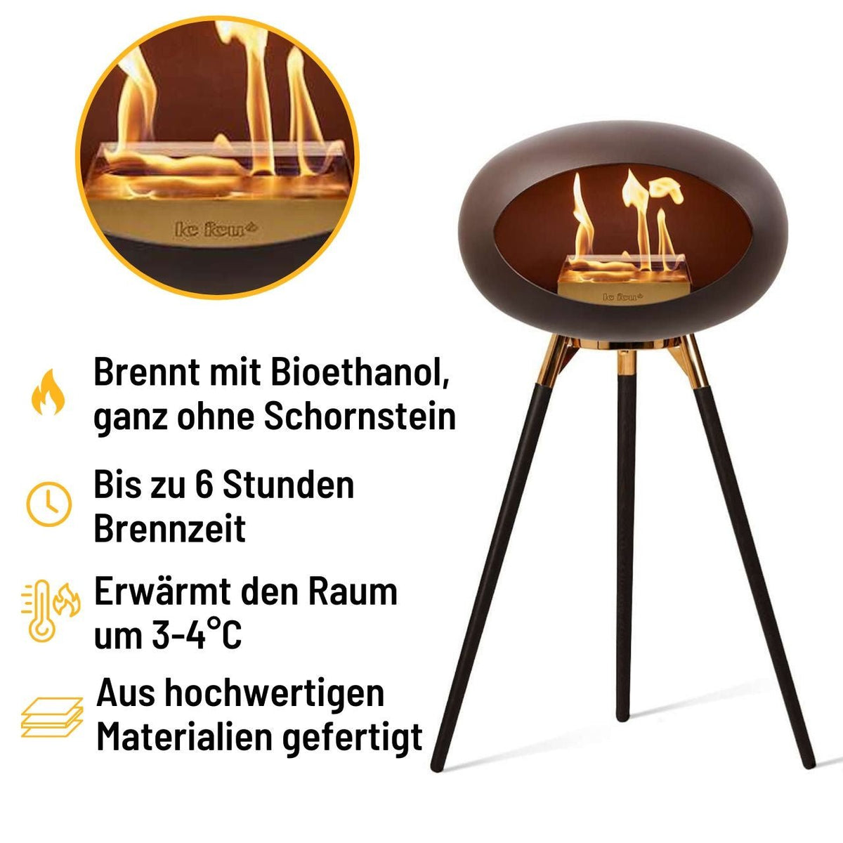 Le Feu Ground High, Mocca Rose Gold - grillstir.comLe Feu Ground High, Mocca Rose GoldLe Feugrillstir.com8002135713958002136