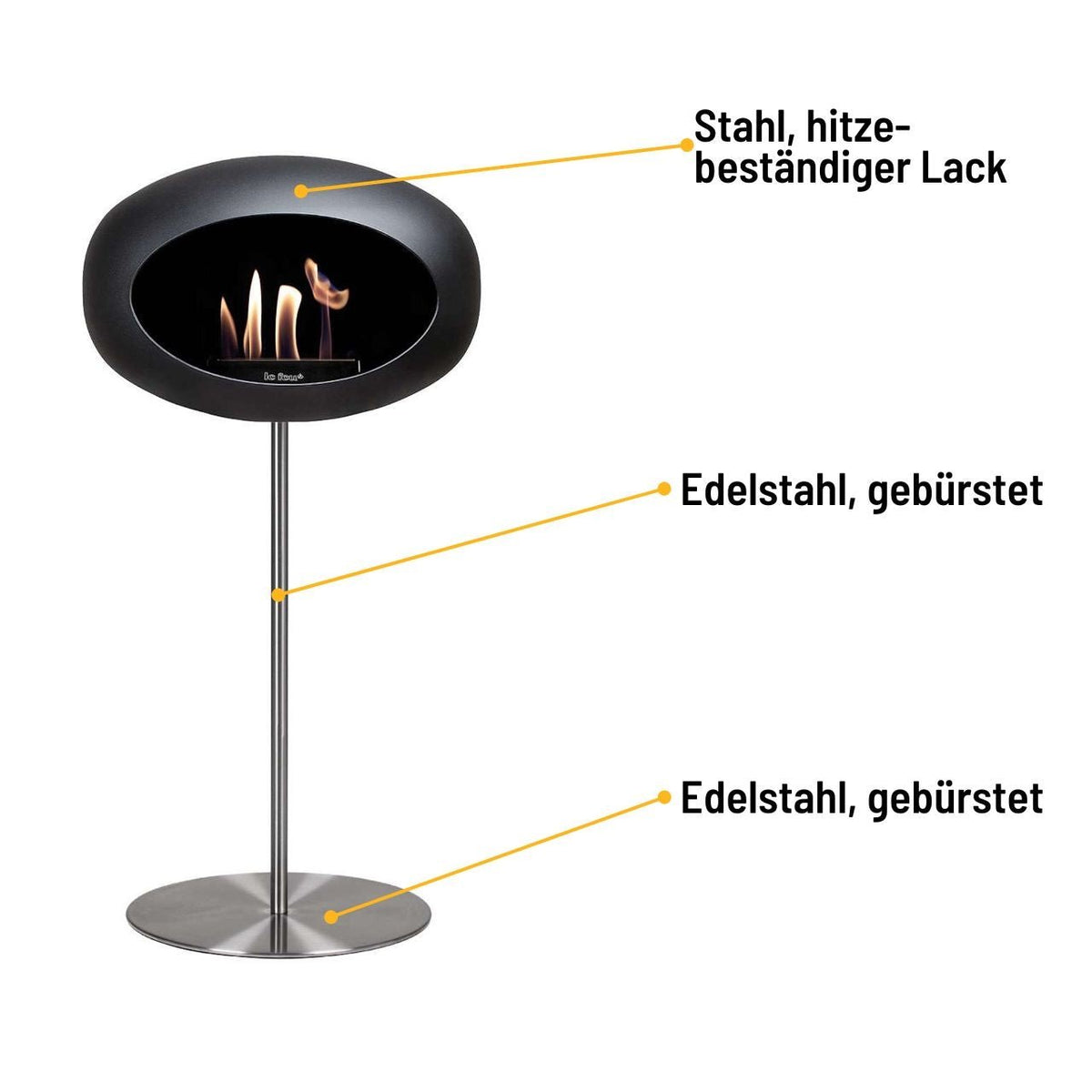 Le Feu Ground Steel, High Black Polished Steel Edition - grillstir.comLe Feu Ground Steel, High Black Polished Steel EditionLe Feugrillstir.com8000315713958000316
