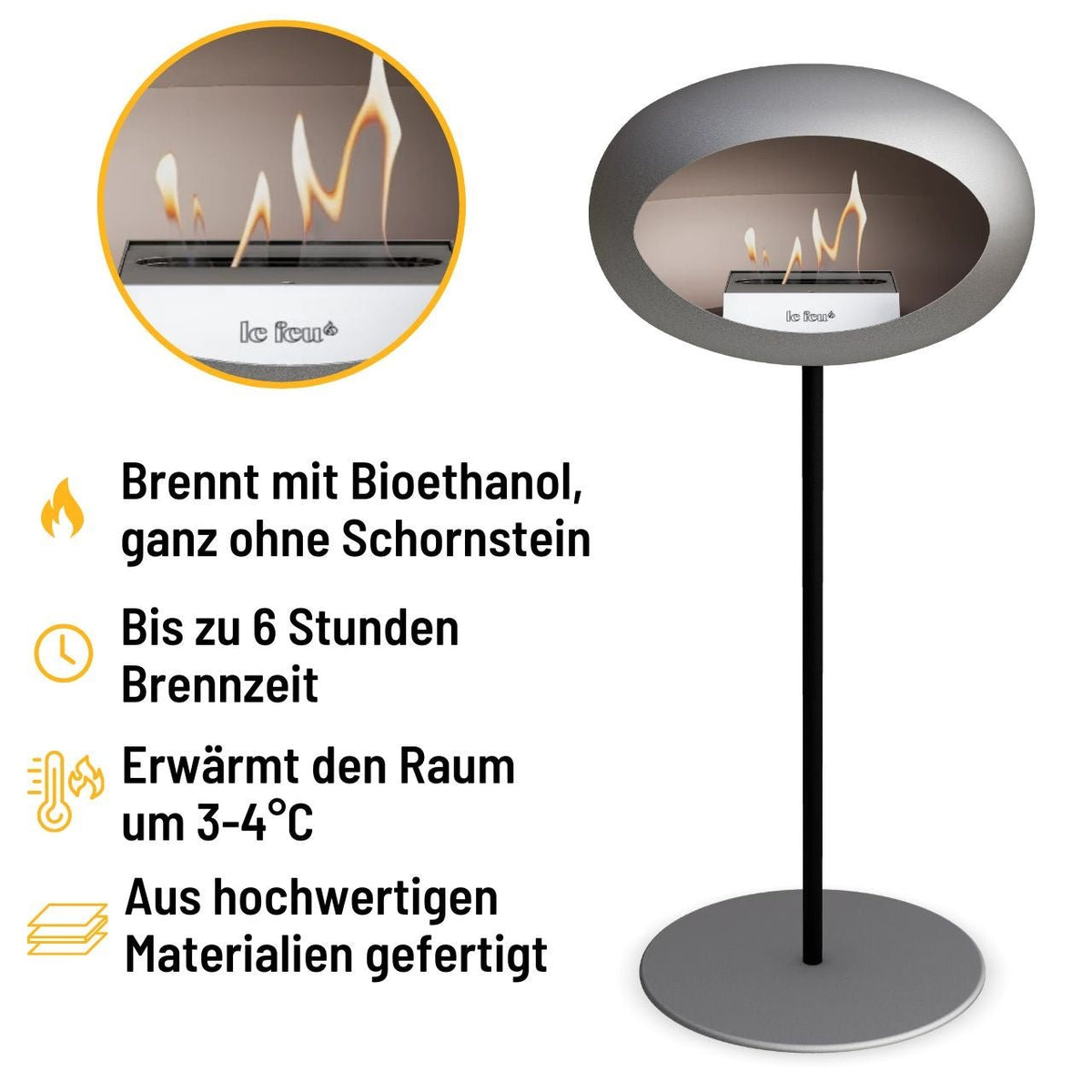 Le Feu Ground Steel, High Nickel Black - grillstir.comLe Feu Ground Steel, High Nickel BlackLe Feugrillstir.com8002875713958002877