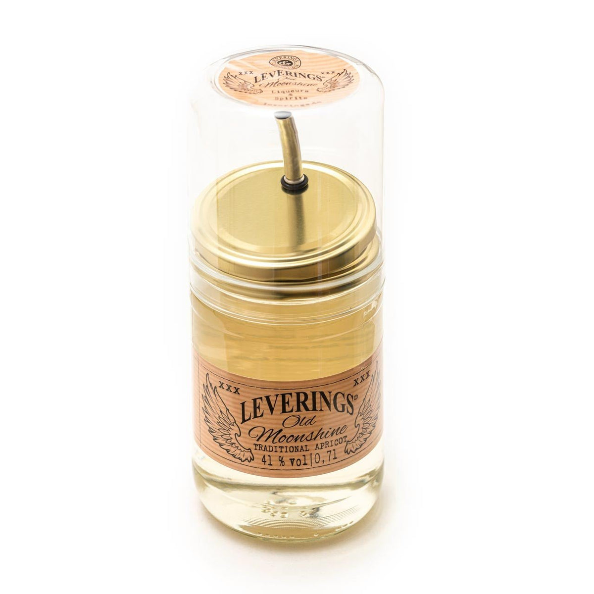 Leverings Old Moonshine Traditional Apricot, 0,7L - grillstir.comLeverings Old Moonshine Traditional Apricot, 0,7LLeveringsgrillstir.comO5284001165005288