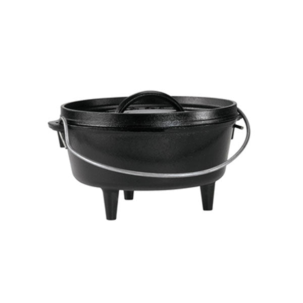 Lodge Camp Dutch Oven (flach), mit Füßen 20cm - grillstir.comLodge Camp Dutch Oven (flach), mit Füßen 20cmLodgegrillstir.comL - 8CO30075536380803