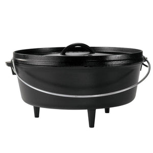 Lodge Camp Dutch Oven (flach), mit Füßen 30,5cm - grillstir.comLodge Camp Dutch Oven (flach), mit Füßen 30,5cmLodgegrillstir.comL - 12CO30075536381206