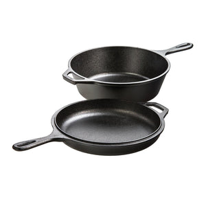 Lodge Combo Cooker mit Deckel, Ø26cm - grillstir.comLodge Combo Cooker mit Deckel, Ø26cmLodgegrillstir.comL - LCC30075536353005
