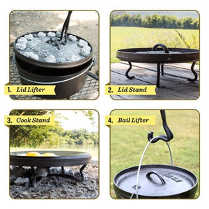 Lodge Dutch Oven Tool, 4 in 1 - grillstir.comLodge Dutch Oven Tool, 4 in 1Lodgegrillstir.comL - A5 - 110075536035741