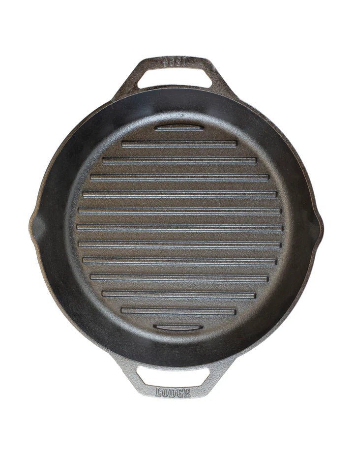 Lodge Grill - Gusspfanne mit Loop Griffen, rund - 30cm - grillstir.comLodge Grill - Gusspfanne mit Loop Griffen, rund - 30cmLodgegrillstir.com