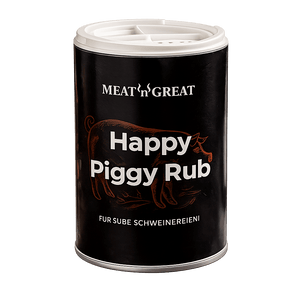Meat 'n' Great Happy Piggy Rub, Streuer, 100g - grillstir.comMeat 'n' Great Happy Piggy Rub, Streuer, 100gMeat 'n' Greatgrillstir.com