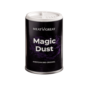 Meat 'n' Great Magic Dust, Streuer, 100g - grillstir.comMeat 'n' Great Magic Dust, Streuer, 100gMeat 'n' Greatgrillstir.com
