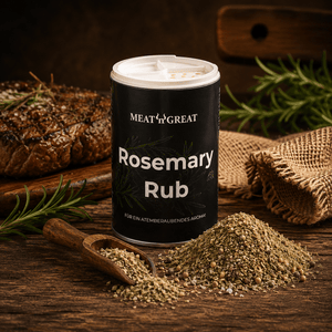 Meat 'n' Great Rosemary Rub, Streuer, 100g - grillstir.comMeat 'n' Great Rosemary Rub, Streuer, 100gMeat 'n' Greatgrillstir.com